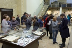 Відкриття нової експозиції у Музеї археології університету до 115-й річниці XII Всеросійського археологічного з'їзду