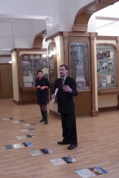 Відкриття виставки "Місця пам'яті" Харківського університету другої половини ХХ - початку ХХІ століття