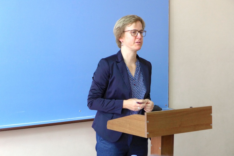 Завершився цикл відкритих лекцій професора Юлії Обертрайс в межах програми Erasmus+