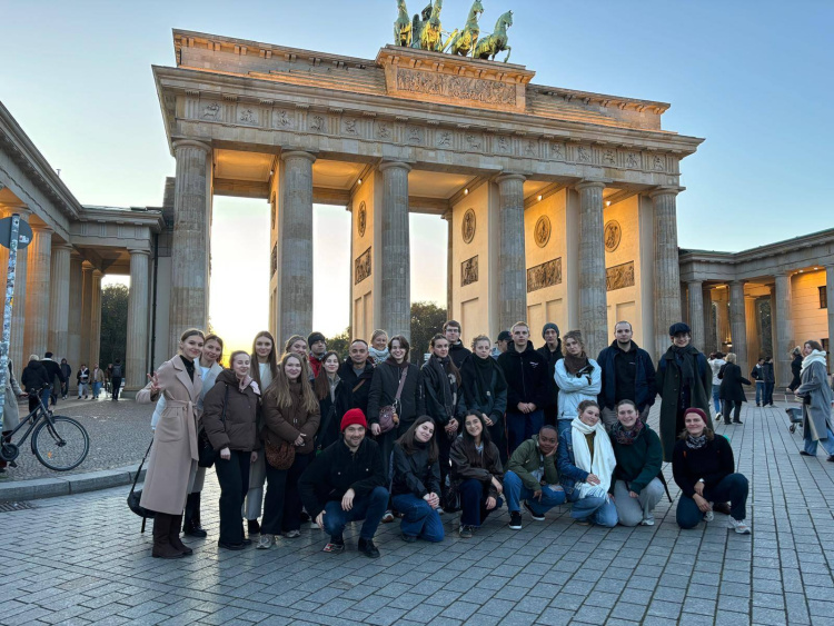 Студентки факультету взяли участь у німецько-франко-українському міжнародному обміні