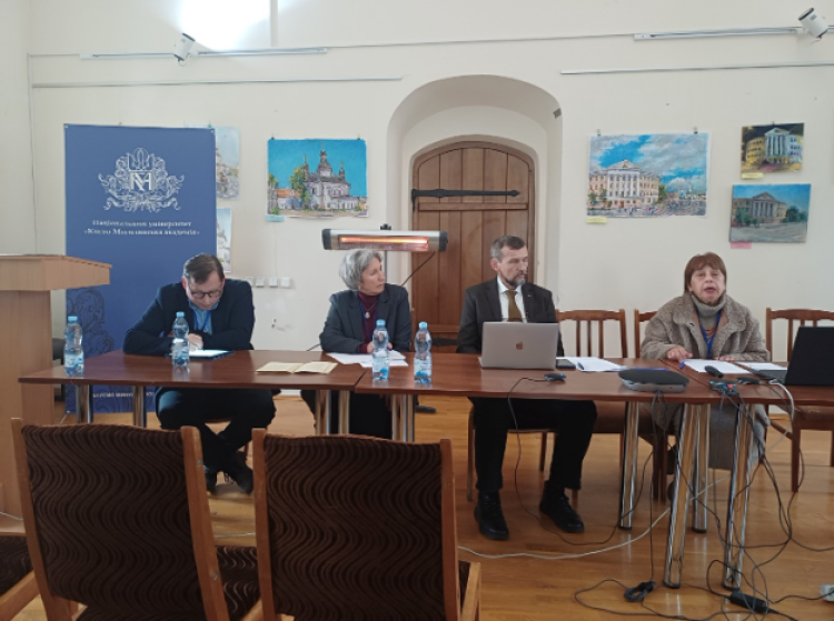 Професорка Людмила Посохова взяла участь в Міжнародній конференції з нагоди 410-ї річниці відкриття Києво-Могилянської Академії