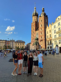 В межах проєкту  "Діалог слідів" студенти кафедри історії України відвідали історичні інституції та місця пам'яті у Кракові